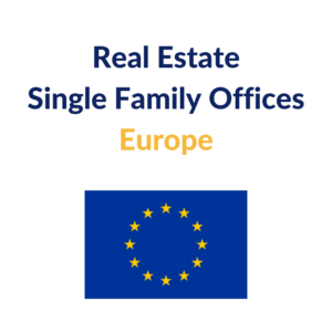 real estate single family offices list