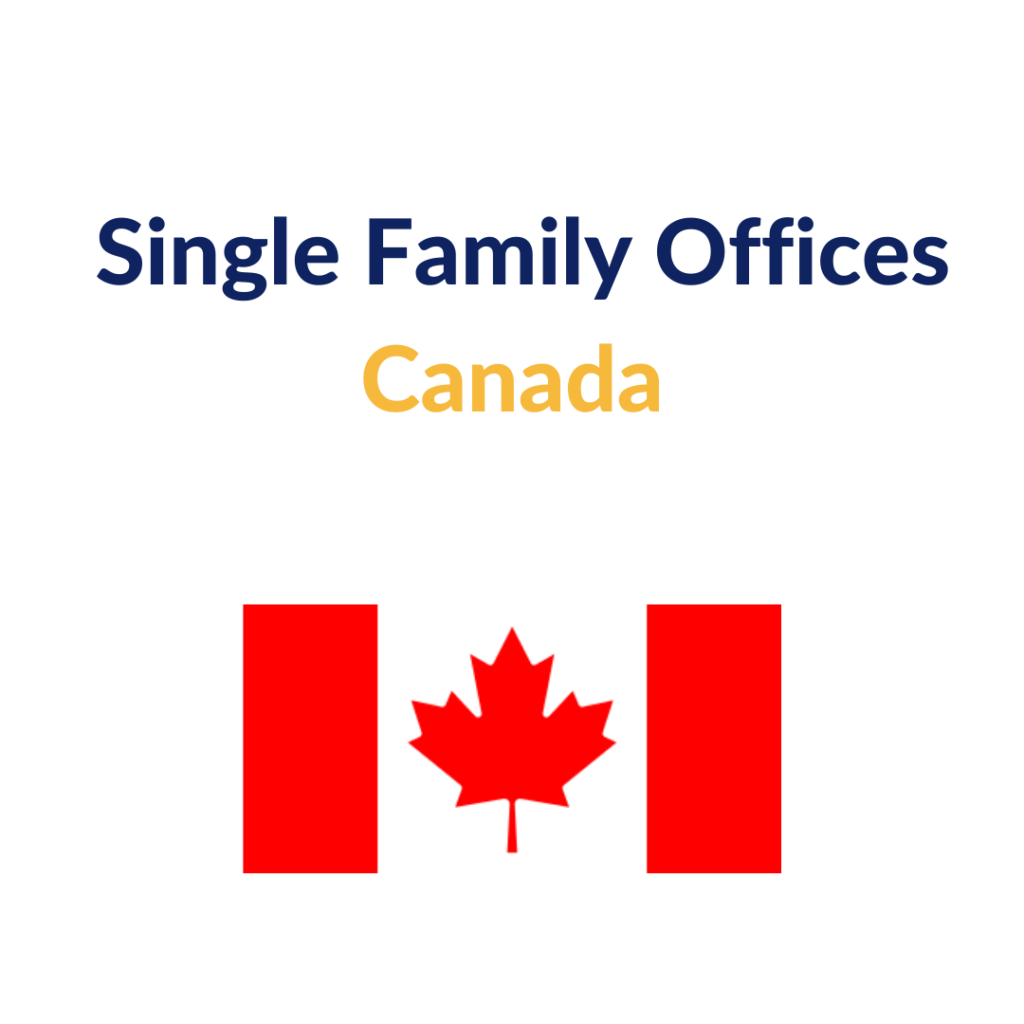 List of the 50 largest Single Family Offices in Canada [2024 Update]